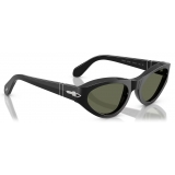 Persol - PO0052S - Black / Green Polar - Sunglasses - Persol Eyewear