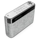 Pure - Avalon N5 - Grigio Perla - DAB + / Radio FM con Bluetooth - Radio Digitale di Alta Qualità