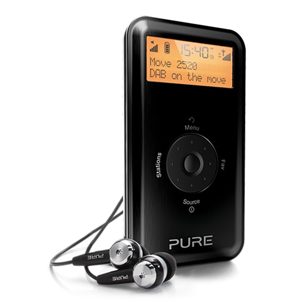 Pure - Move 2520 - Lightweight Personal DAB Digital and FM Radio - High Quality Digital Radio
