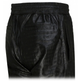 Givenchy - Black Nappa Leather Jogging Pants - Givenchy Exclusive Luxury Collection