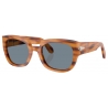 Persol - PO0064S - Strisce Marrone / Azzurro - Occhiali da Sole - Persol Eyewear