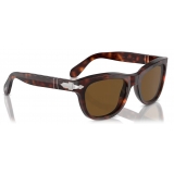 Persol - PO0086S - Havana / Polarized Brown - Sunglasses - Persol Eyewear