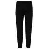 Givenchy - Joggers con Bande Logo in Jersey Nero - Givenchy Exclusive Luxury Collection