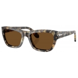 Persol - PO0091S - Brown Tortoise / Brown Polar - Sunglasses - Persol Eyewear