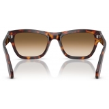 Persol - PO0091S - Havana / Clear Gradient Brown - Sunglasses - Persol Eyewear