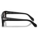 Persol - PO0091S - Black / Clear Gradient Grey - Sunglasses - Persol Eyewear