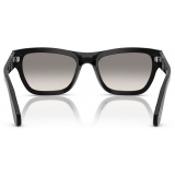 Persol - PO0091S - Black / Clear Gradient Grey - Sunglasses - Persol Eyewear