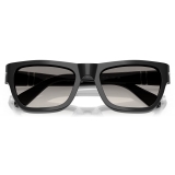 Persol - PO0091S - Black / Clear Gradient Grey - Sunglasses - Persol Eyewear