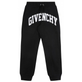 Givenchy - Black Lettering Logo Jogging Pants - Givenchy Exclusive Luxury Collection