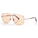 Tom Ford - Occhiali da Sole Tex - Occhiali da Sole Navigatore - Oro Rosa Marrone - Occhiali da Sole - Tom Ford Eyewear