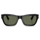 Persol - PO0091S - Black / Green Polar - Sunglasses - Persol Eyewear