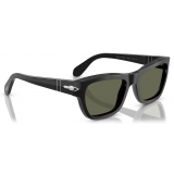 Persol - PO0091S - Black / Green Polar - Sunglasses - Persol Eyewear