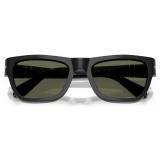 Persol - PO0091S - Black / Green Polar - Sunglasses - Persol Eyewear