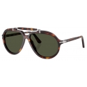 Persol - PO0202S - Senna Series - Havana / Green - Sunglasses - Persol Eyewear