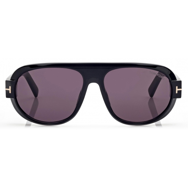 Tom Ford - Ochiali da Sole Blake - Occhiali da Sole Pilota - Nero - Occhiali da Sole - Tom Ford Eyewear