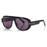 Tom Ford - Ochiali da Sole Blake - Occhiali da Sole Pilota - Nero - Occhiali da Sole - Tom Ford Eyewear