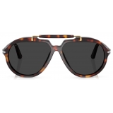 Persol - PO0202S - Senna Series - Havana / Nero Polare - Occhiali da Sole - Persol Eyewear