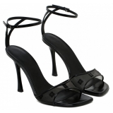 Givenchy - Black Stitch Sandals - Givenchy Exclusive Luxury Collection