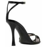 Givenchy - Black Stitch Sandals - Givenchy Exclusive Luxury Collection