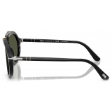 Persol - PO0202S - Senna Series - Black / Green - Sunglasses - Persol Eyewear