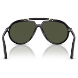 Persol - PO0202S - Senna Series - Black / Green - Sunglasses - Persol Eyewear