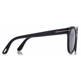 Tom Ford - Polarized Moira Sunglasses - Round Sunglasses - Black - Sunglasses - Tom Ford Eyewear