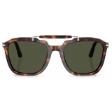 Persol - PO0203S - Senna Series - Havana / Green - Sunglasses - Persol Eyewear