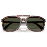 Persol - PO0203S - Senna Series - Havana / Green - Sunglasses - Persol Eyewear