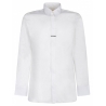 Givenchy - Maglietta con Placca Logo Bianca - Givenchy Exclusive Luxury Collection