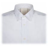 Givenchy - Camicia Bianca Ricamata 4G - Givenchy Exclusive Luxury Collection