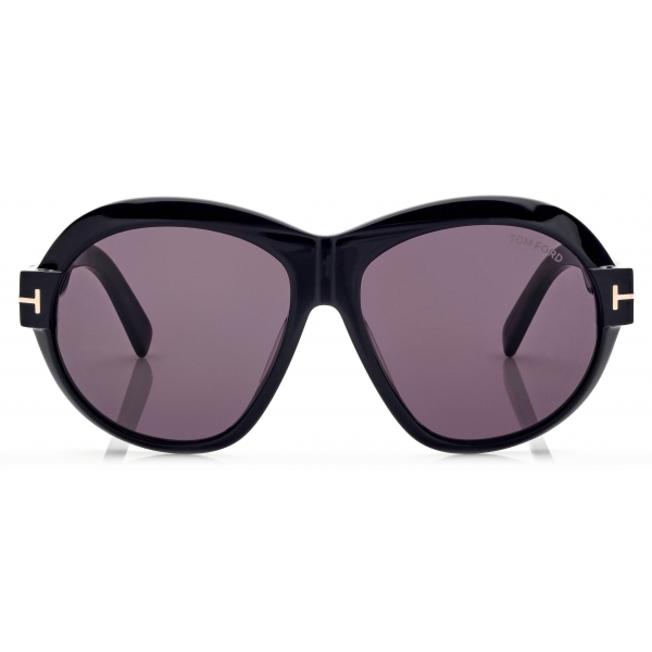 Tom Ford - Inger Sunglasses - Round Sunglasses - Black - Sunglasses - Tom Ford Eyewear