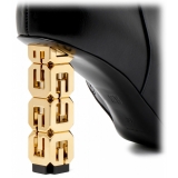 Givenchy - Black Calf Leather G Cube Ankle Boots - Givenchy Exclusive Luxury Collection