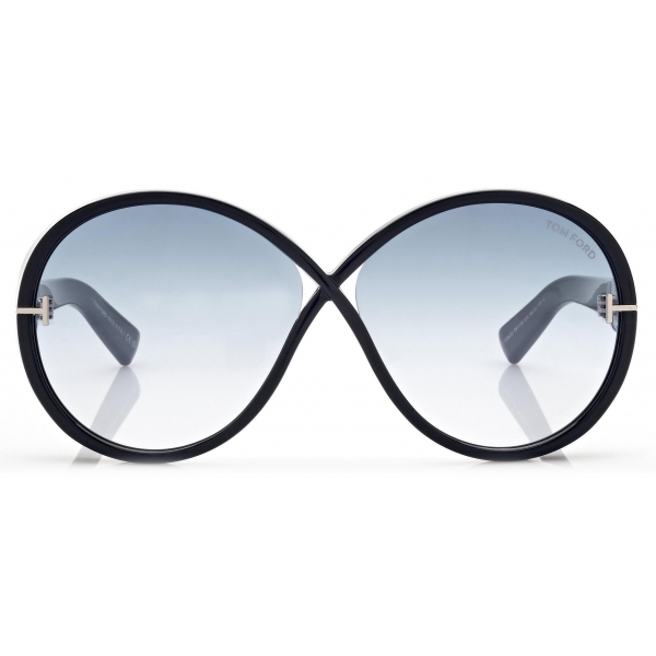 Tom Ford - Occhiali da Sole Edie - Occhiali da Sole Rotondi - Tartaruga - Occhiali da Sole - Tom Ford Eyewear