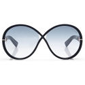 Tom Ford - Occhiali da Sole Edie - Occhiali da Sole Rotondi - Tartaruga - Occhiali da Sole - Tom Ford Eyewear