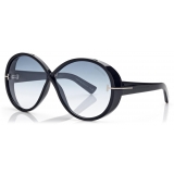 Tom Ford - Occhiali da Sole Edie - Occhiali da Sole Rotondi - Tartaruga - Occhiali da Sole - Tom Ford Eyewear