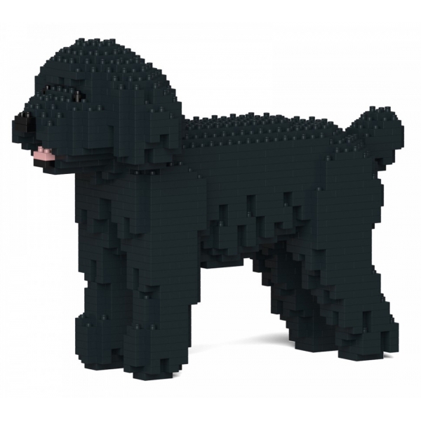 Jekca - Toy Poodle 01-M02 - Big - Lego - Scultura - Costruzione - 4D - Animali di Mattoncini - Toys