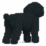 Jekca - Toy Poodle 01-M02 - Big - Lego - Sculpture - Construction - 4D - Brick Animals - Toys