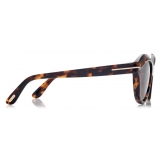 Tom Ford - Occhiali da Sole Toni - Occhiali da Sole Ovali - Havana Scuro - Occhiali da Sole - Tom Ford Eyewear