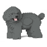 Jekca - Toy Poodle 05-M06 - Big - Lego - Sculpture - Construction - 4D - Brick Animals - Toys