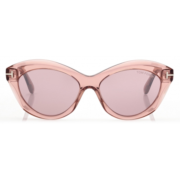 Tom Ford - Occhiali da Sole Toni - Occhiali da Sole Ovali - Rosa - Occhiali da Sole - Tom Ford Eyewear