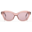 Tom Ford - Toni Sunglasses - Oval Sunglasses - Pink - Sunglasses - Tom Ford Eyewear