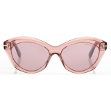 Tom Ford - Occhiali da Sole Toni - Occhiali da Sole Ovali - Rosa - Occhiali da Sole - Tom Ford Eyewear