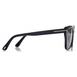 Tom Ford - Occhiali da Sole Elsa Polarizzata - Occhiali da Sole Squadrati - Nero - Occhiali da Sole - Tom Ford Eyewear