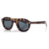 Tom Ford - Occhiali da Sole Raffa - Occhiali da Sole Rotondi - Havana - Occhiali da Sole - Tom Ford Eyewear