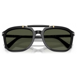 Persol - PO0203S - Senna Series - Black / Green - Sunglasses - Persol Eyewear