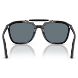 Persol - PO0203S - Senna Series - Black / Dark Blue Polar - Sunglasses - Persol Eyewear