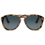 Persol - 649 - Madreterra / Azzurro - Occhiali da Sole - Persol Eyewear