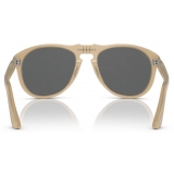 Persol - 649 - Opal Beige / Dark Grey - Sunglasses - Persol Eyewear