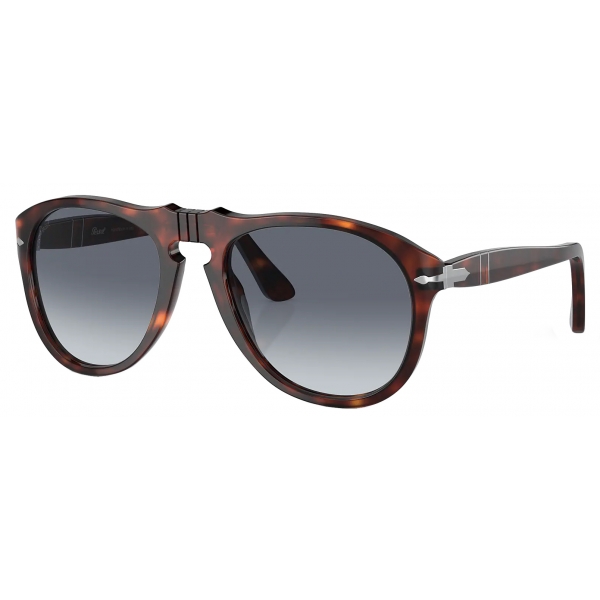 Persol - 649 - Havana / Gradient Blue - Sunglasses - Persol Eyewear