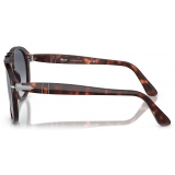 Persol - 649 - Havana / Blu Sfumato - Occhiali da Sole - Persol Eyewear